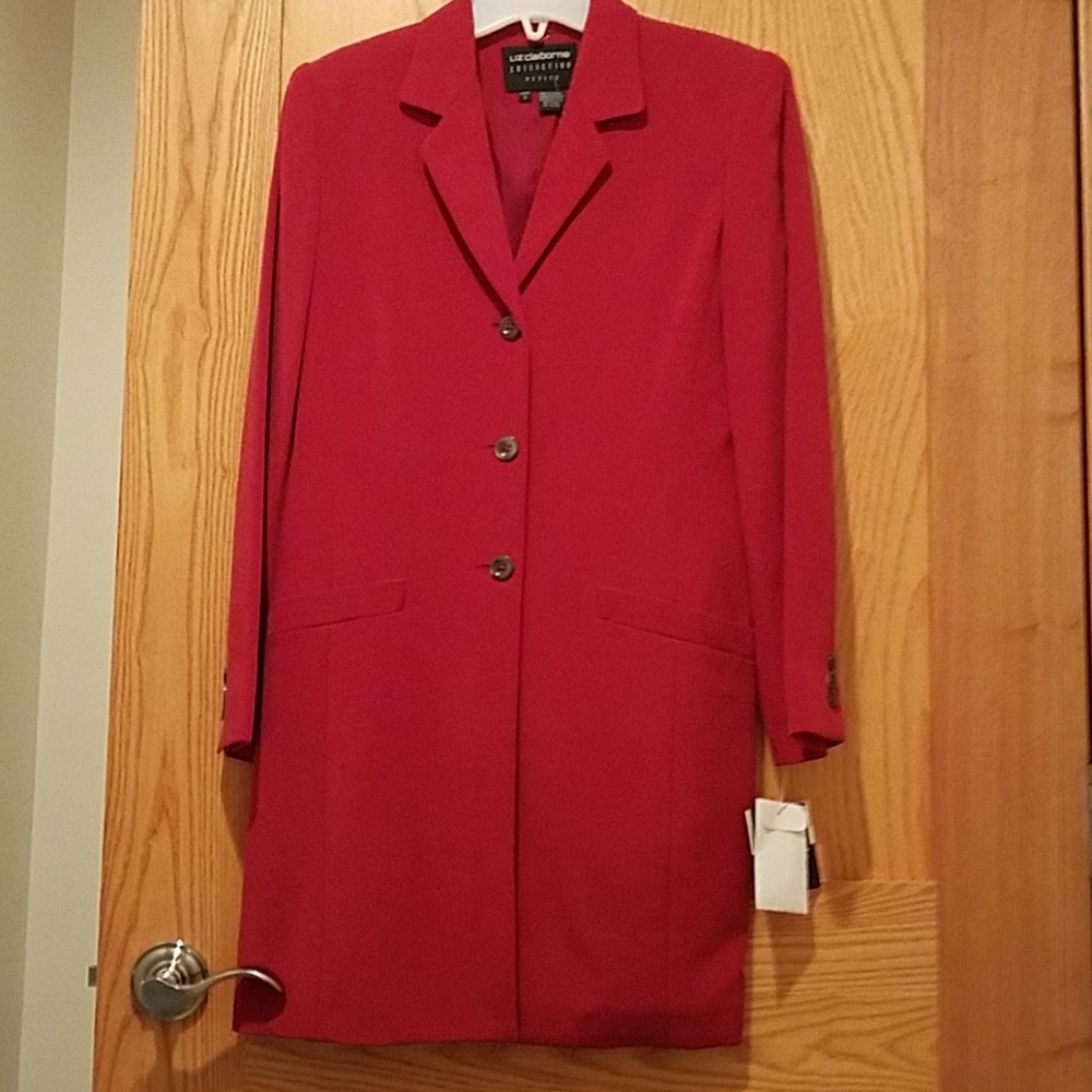 New Liz Claiborne Jacket Silk